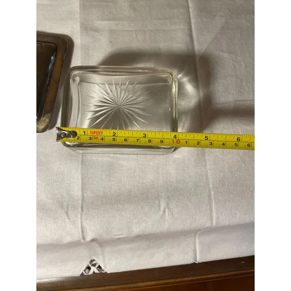 Mid-Century modern covered butter or sardine dish